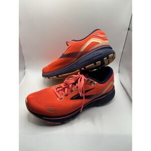 Brooks Ghost 15 1203801B657 Orange Red Running Shoes Sneakers Women's Size 9 B